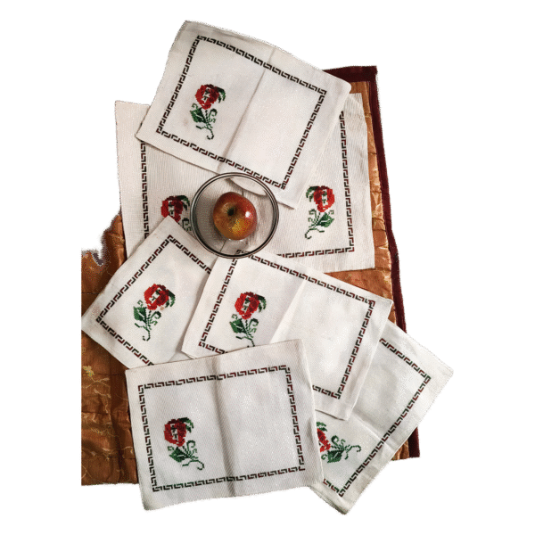 Dining Table Napkin Set (Set of 6)