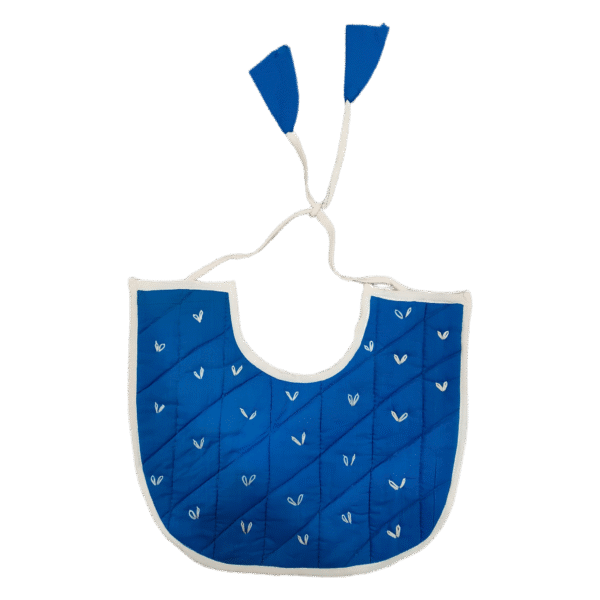 Reversible Quilted Newborn Bib