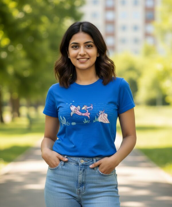 Ocean Life Cotton T-Shirt