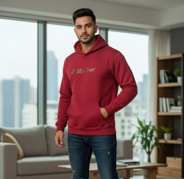 Hello Bro Casual Signature Hoodie