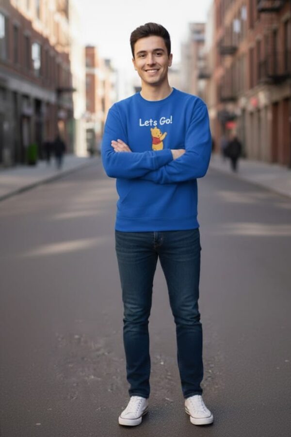 “Let’s Go!” Positive Vibes Sweatshirt