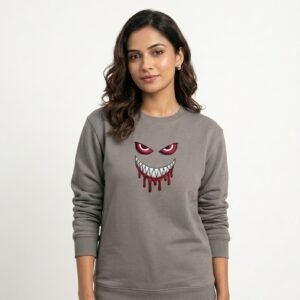 Devil Smile Graphic Sweatshirt