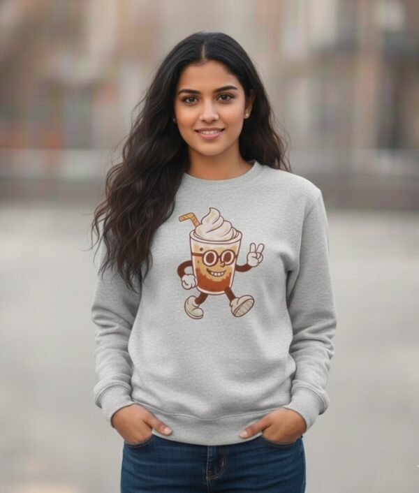 Sweet Scoop Embroidered Sweat Shirt