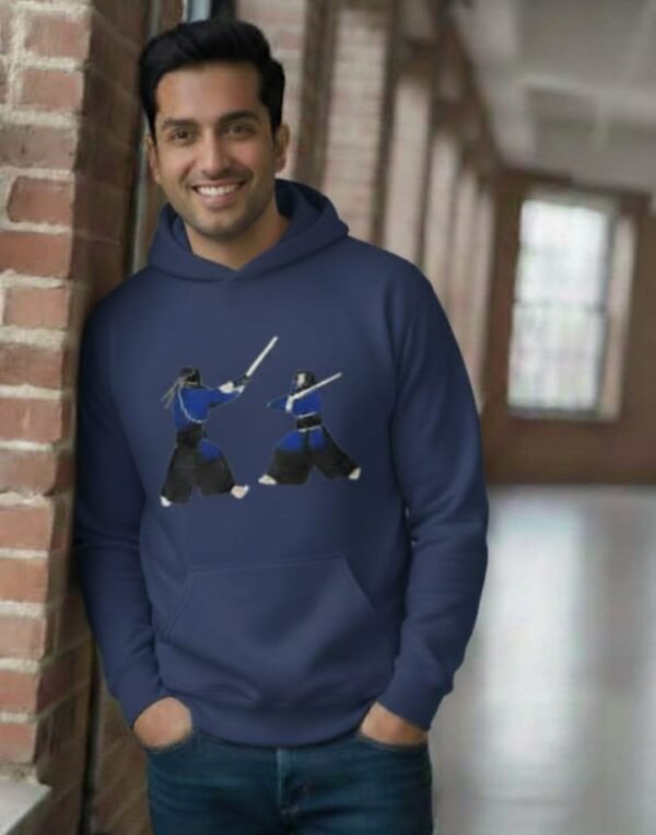 Hand-Embroidered Warrior Spirit Sweatshirt