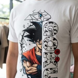 Men’s Goku Printed Cotton Regular Fit T-Shirt