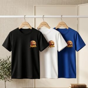 Jupiter Planet Pocket Graphic Regular Fit T-Shirt